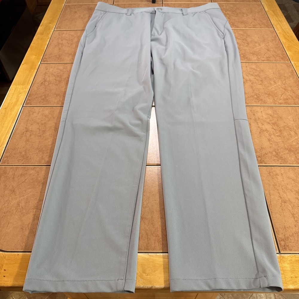 Bonobos Golf Pants 36x30 Gray Blue Athletic Fit‎ Performance Lightweight Stretch